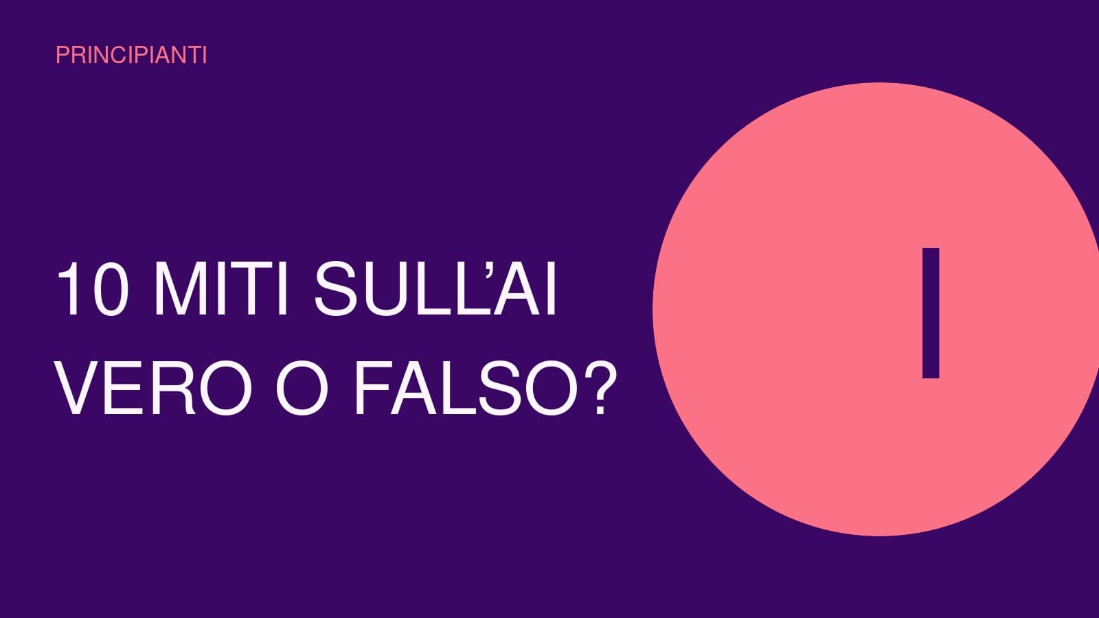 Copertina concettuale ad alto impatto per Intelligenza artificiale: 10 miti da sfatare e cosa c’è di vero