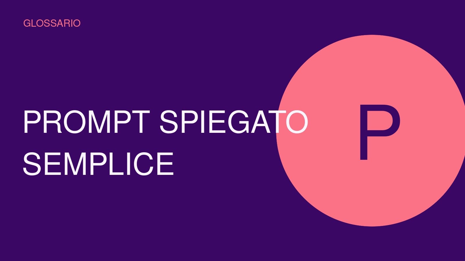 Copertina concettuale ad alto impatto per Prompt