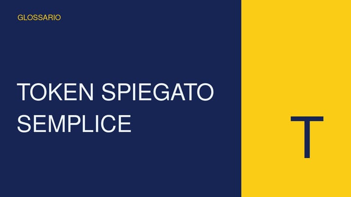 Copertina concettuale ad alto impatto per Token