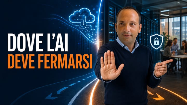 Giuseppe D’Agata indica il confine tra intelligenza artificiale cloud e dati aziendali protetti